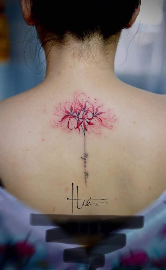 mẫu hình xăm hoa màu cách điệu cuốn hút cho nữ mẫu hình xăm hoa màu cách điệu cuốn hút cho nữ