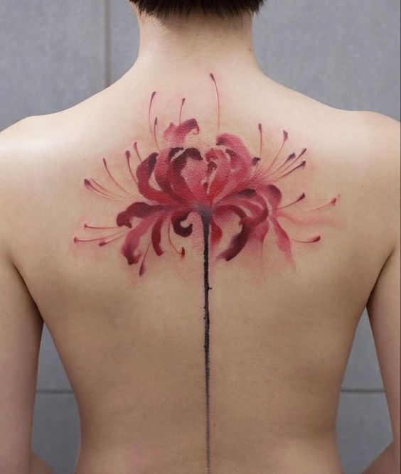hình xăm hoa bỉ ngạn đầy mới mẻ hình xăm hoa bỉ ngạn đầy mới mẻ