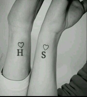 hình xăm chữ h tên cho cặp đôi tattoo tên chữ h cho cặp đôi