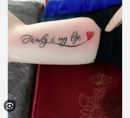 family tattoo cực ấn tượng và độc đáo