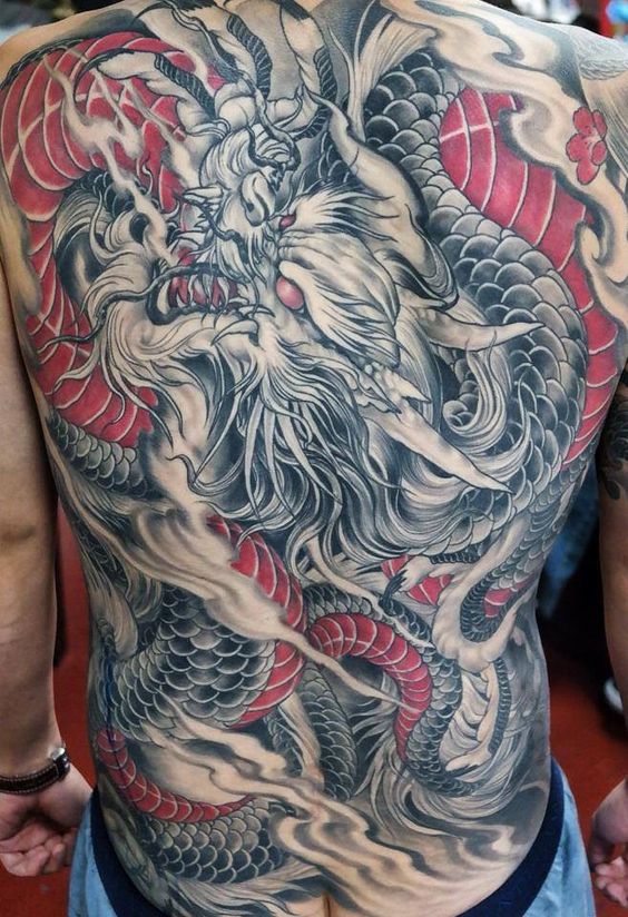 Top 100 hình xăm cụ rồng già vạn tuổi cực chất - Genztattoo
