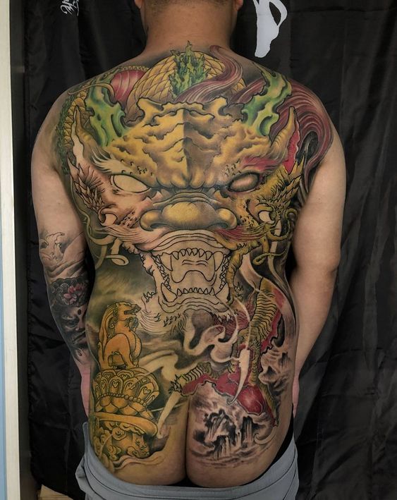 Top 100 hình xăm cụ rồng già vạn tuổi cực chất - Genztattoo