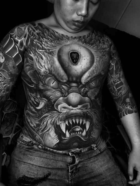 Top 100 hình xăm cụ rồng già vạn tuổi cực chất - Genztattoo