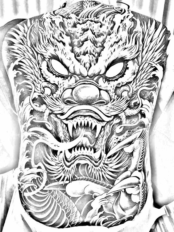 Top 100 hình xăm cụ rồng già vạn tuổi cực chất - Genztattoo