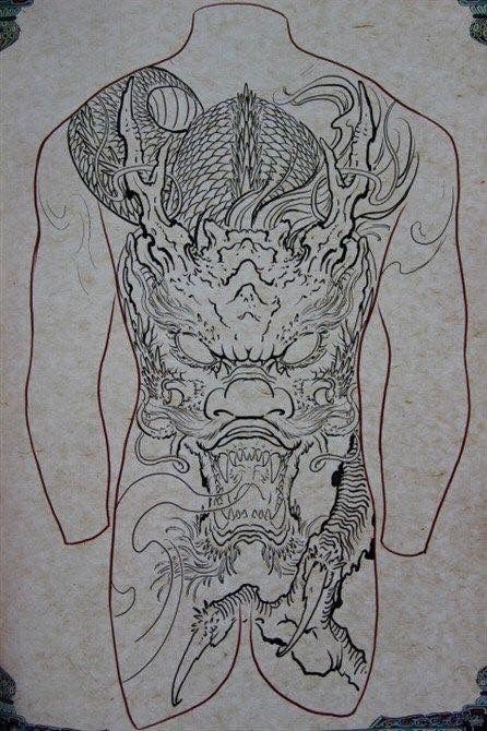 Top 100 hình xăm cụ rồng già vạn tuổi cực chất - Genztattoo