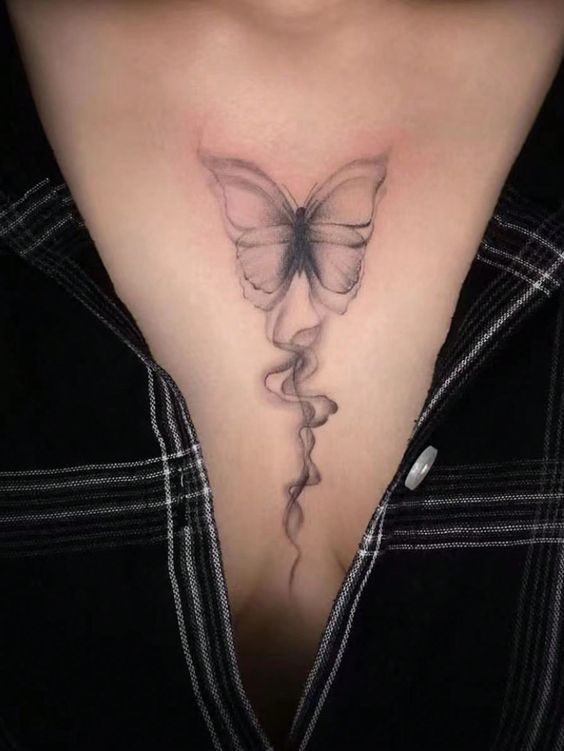 Top 300+ hình xăm khe ngực siêu đẹp và ấn tượng - Genztattoo
