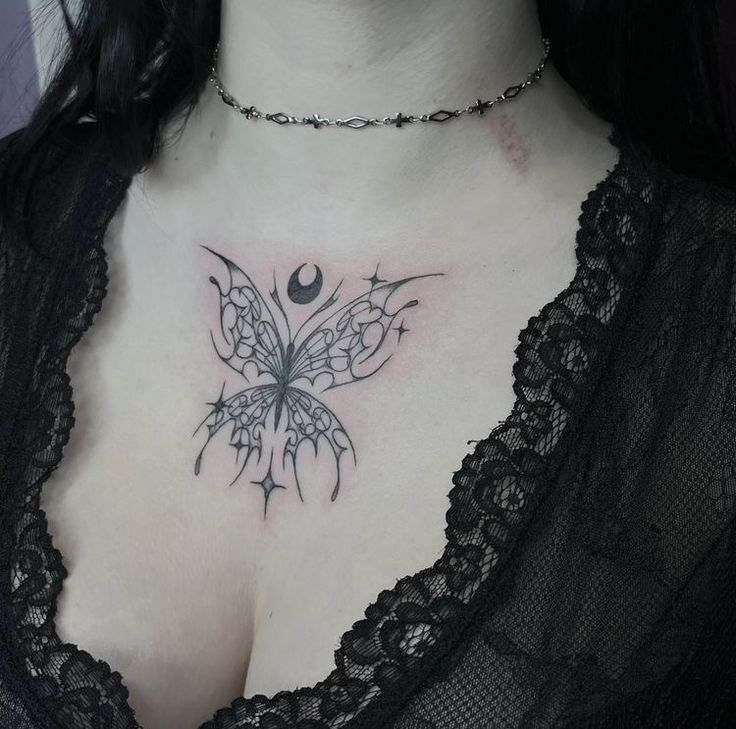 Top 300+ hình xăm khe ngực siêu đẹp và ấn tượng - Genztattoo