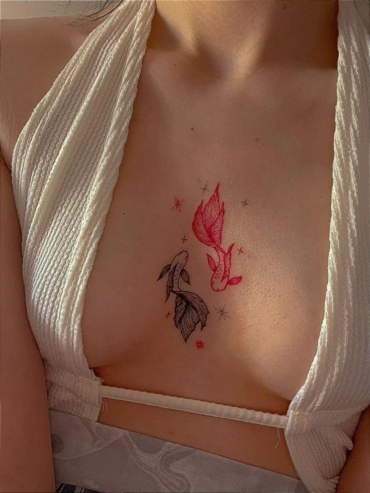 Top 300+ hình xăm khe ngực siêu đẹp và ấn tượng - Genztattoo