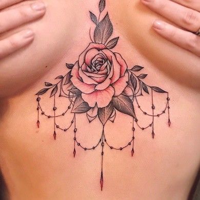 Top 300+ hình xăm khe ngực siêu đẹp và ấn tượng - Genztattoo
