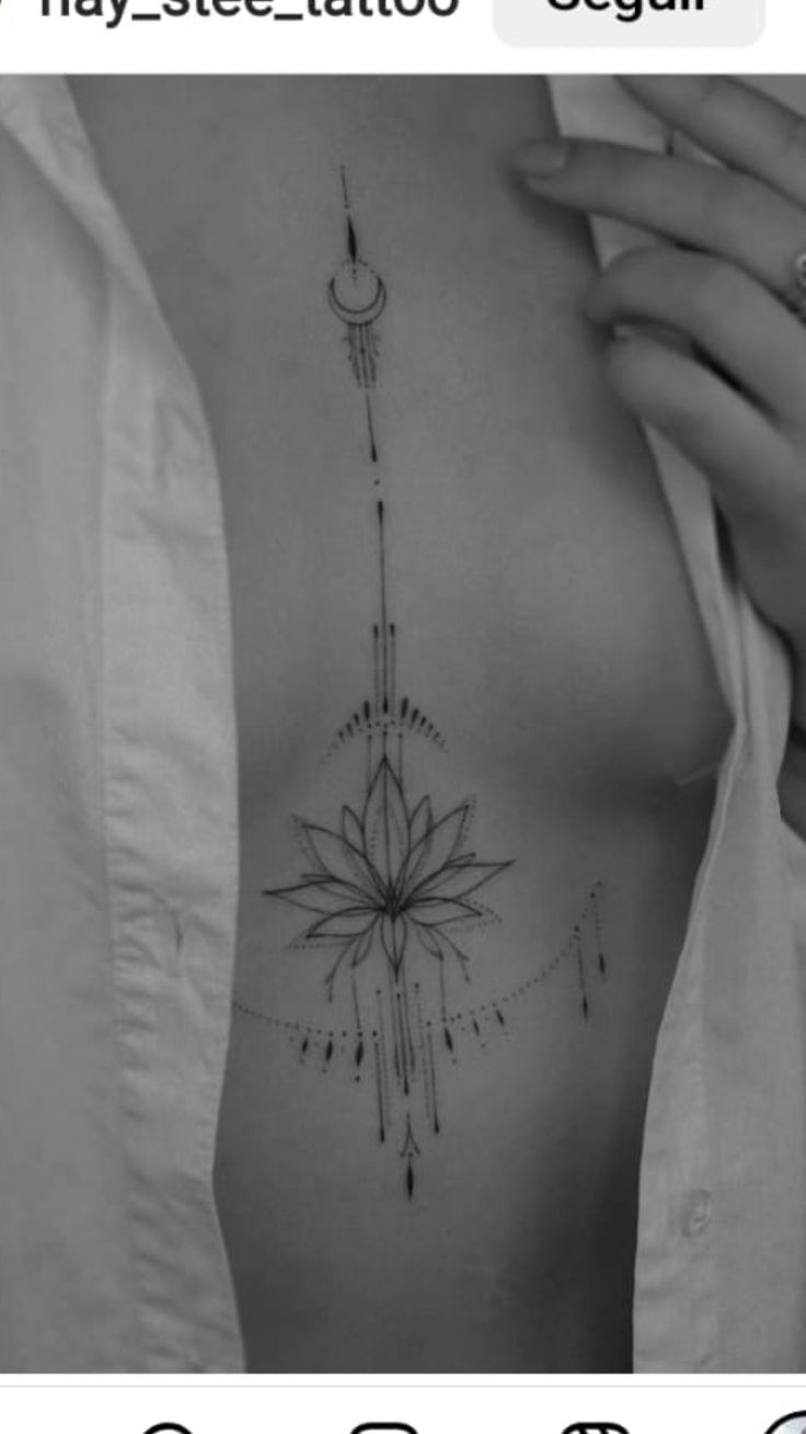Top 300+ hình xăm khe ngực siêu đẹp và ấn tượng - Genztattoo