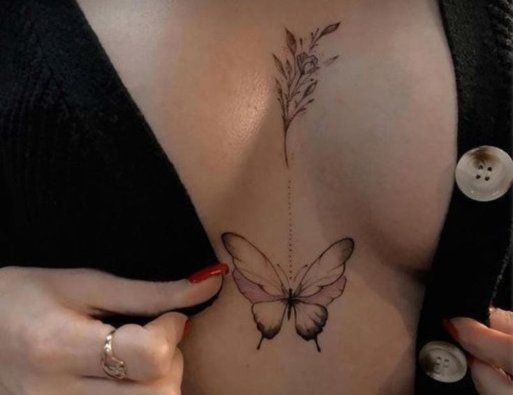 Top 300+ hình xăm khe ngực siêu đẹp và ấn tượng - Genztattoo