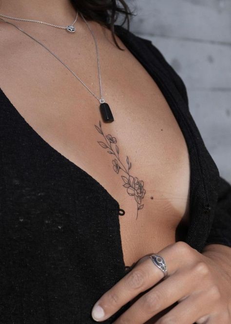 Top 300+ hình xăm khe ngực siêu đẹp và ấn tượng - Genztattoo