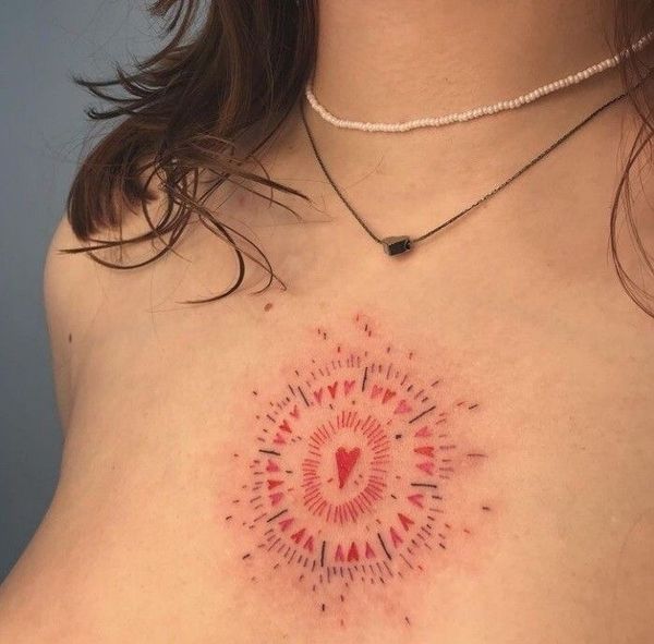 Top 300+ hình xăm khe ngực siêu đẹp và ấn tượng - Genztattoo