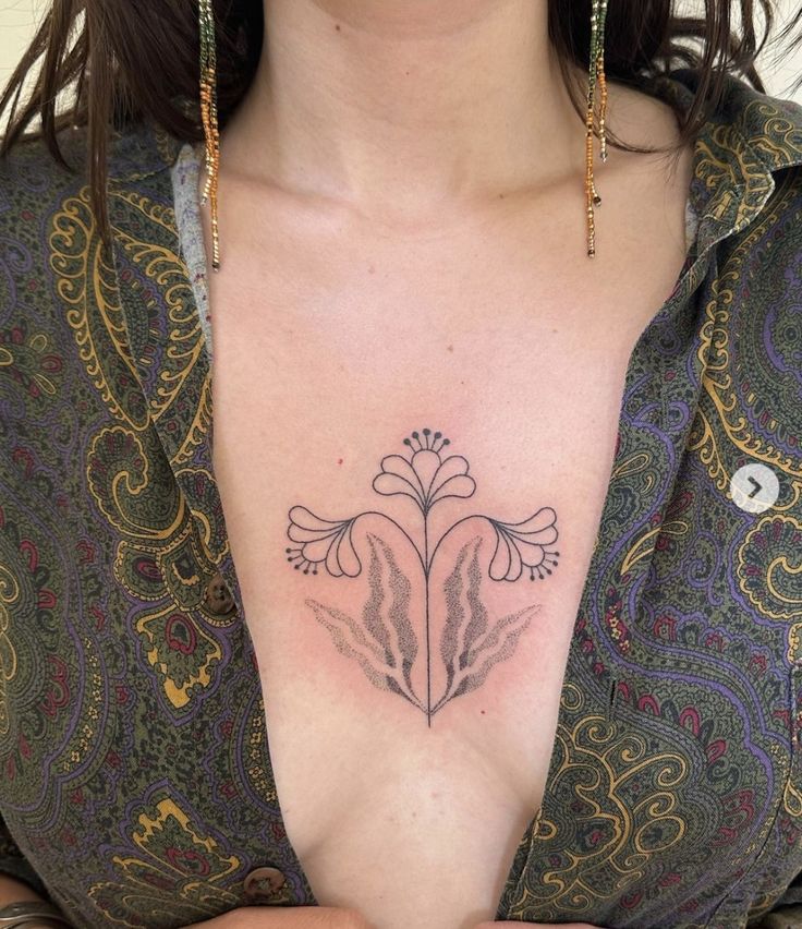Top 300+ hình xăm khe ngực siêu đẹp và ấn tượng - Genztattoo