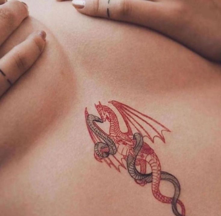 Top 300+ hình xăm khe ngực siêu đẹp và ấn tượng - Genztattoo
