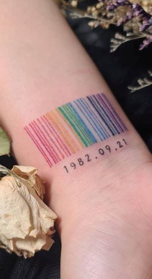 Top 101+ hình xăm mã vạch chất lừ và độc đáo - Genztattoo