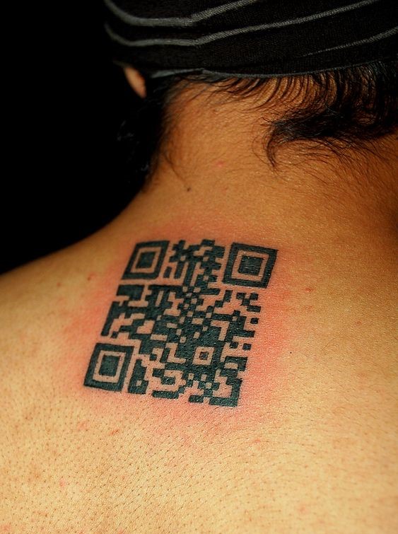 Top 101+ hình xăm mã vạch chất lừ và độc đáo - Genztattoo