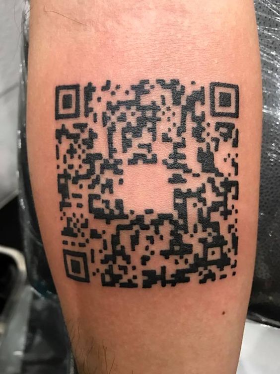 Top 101+ hình xăm mã vạch chất lừ và độc đáo - Genztattoo