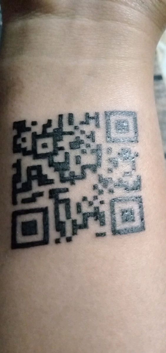 Top 101+ hình xăm mã vạch chất lừ và độc đáo - Genztattoo