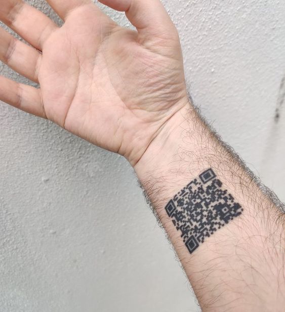 Top 101+ hình xăm mã vạch chất lừ và độc đáo - Genztattoo