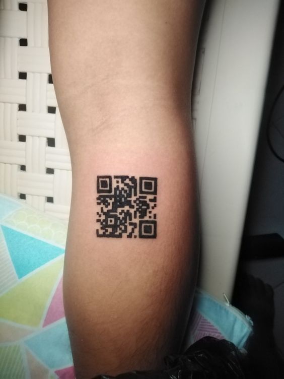 Top 101+ hình xăm mã vạch chất lừ và độc đáo - Genztattoo