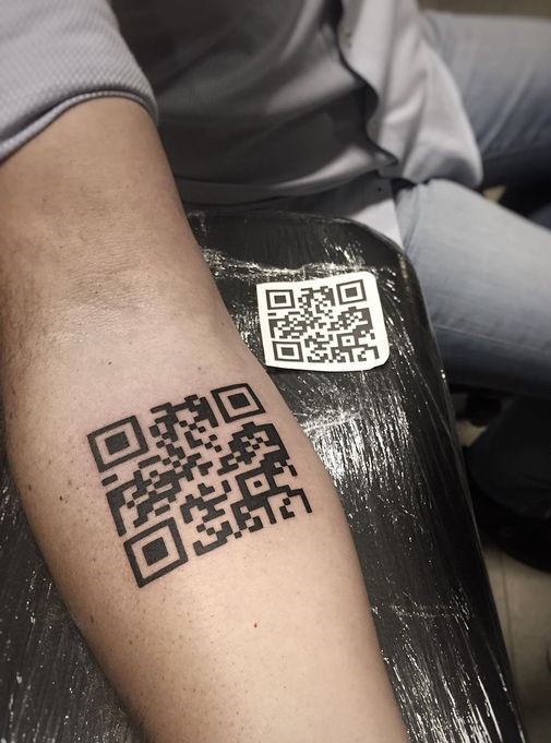 Top 101+ hình xăm mã vạch chất lừ và độc đáo - Genztattoo
