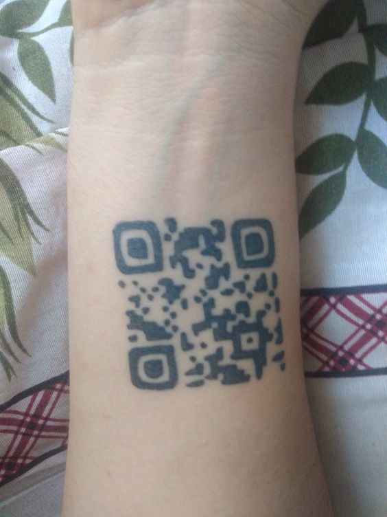 Top 101+ hình xăm mã vạch chất lừ và độc đáo - Genztattoo