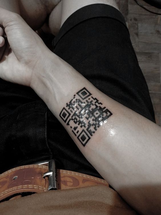 Top 101+ hình xăm mã vạch chất lừ và độc đáo - Genztattoo