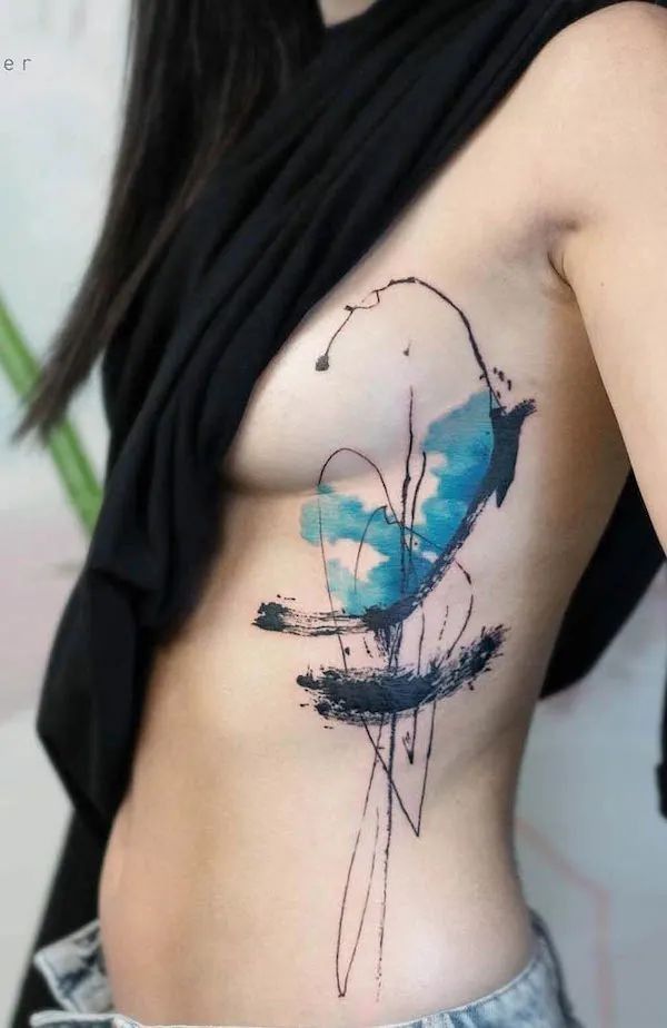 Những mẫu hình xăm hiện đại trên sườn cho khách hàng Hơn 200 mẫu hình xăm mạn sườn để anh chị em tham khảo - Genztattoo
