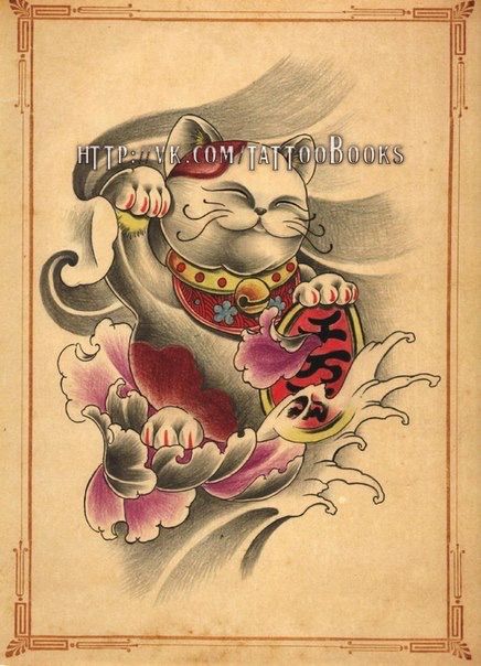 Top 200 hình xăm mèo thần tài ở ngực đem lại tài tộc may mắn - Genztattoo