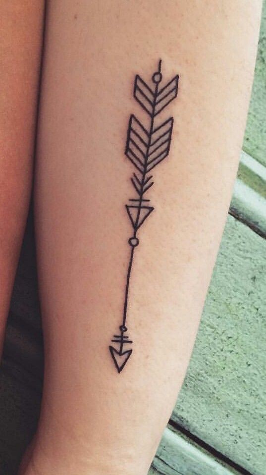 tattoo hình mũi tên cực đẹp