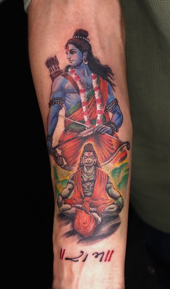 Top 99 Hình xăm hanuman đẹp, linh thiêng - Genztattoo