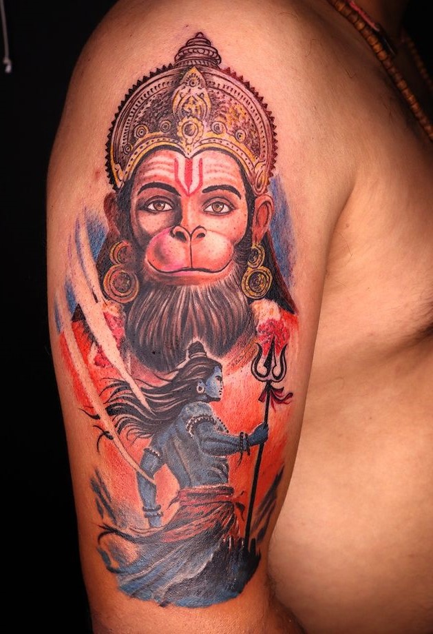 Top 99 Hình xăm hanuman đẹp, linh thiêng - Genztattoo