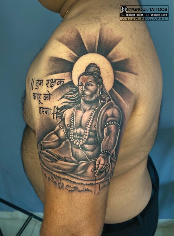 Top 99 Hình xăm hanuman đẹp, linh thiêng - Genztattoo