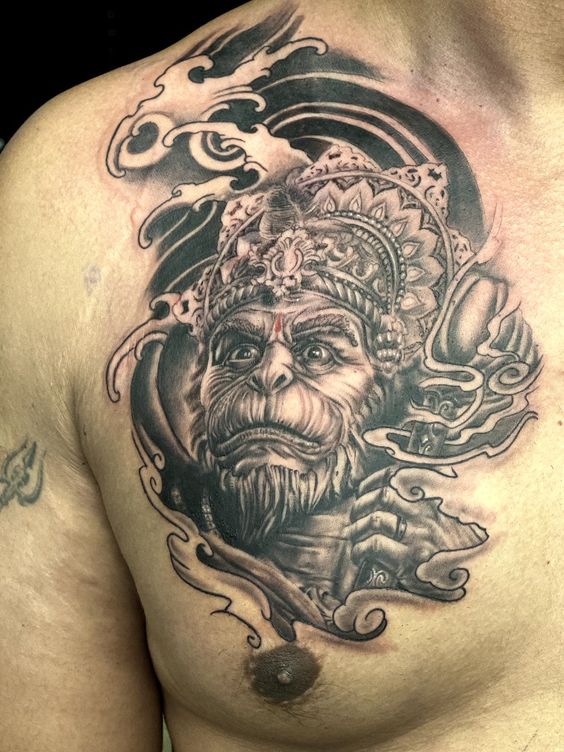 Top 99 Hình xăm hanuman đẹp, linh thiêng - Genztattoo