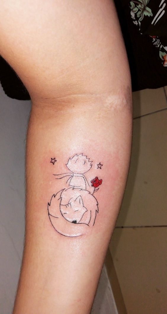 hình xăm mini dễ thương theo yêu cầu Top 200 hình xăm cute dễ thương cho nam và nữ - Genztattoo