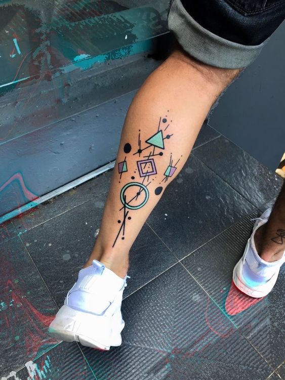 hình xăm hình học nhỏ Top 200 hình xăm cute dễ thương cho nam và nữ - Genztattoo