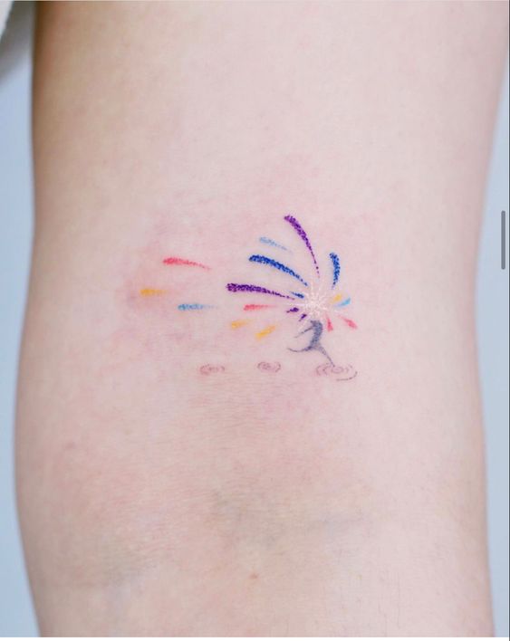 hình xăm mini nhiều màu sắc dễ thương Top 200 hình xăm cute dễ thương cho nam và nữ - Genztattoo