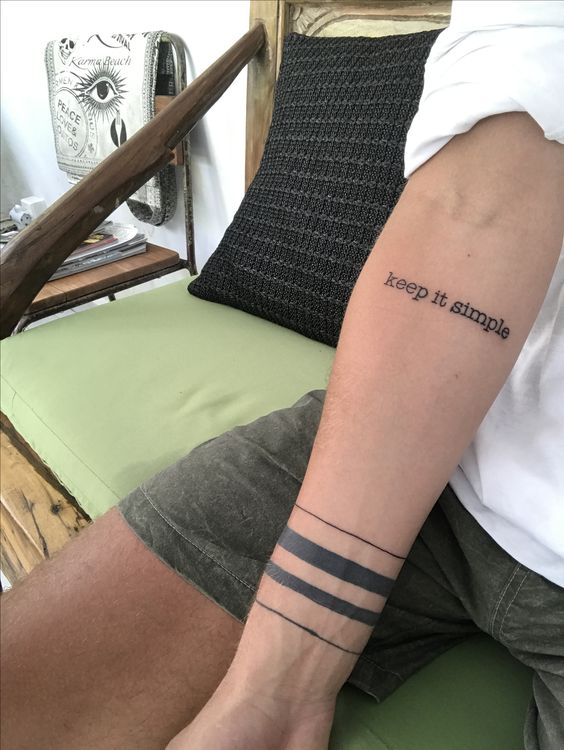 hình xăm khẩu hiệu nhỏ màu đen Top 200 hình xăm cute dễ thương cho nam và nữ - Genztattoo
