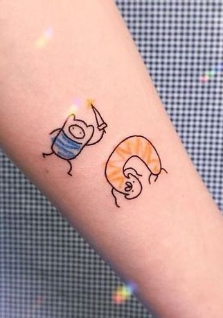 hình xăm chú lợn nhỏ dễ thương vui nhộn Top 200 hình xăm cute dễ thương cho nam và nữ - Genztattoo