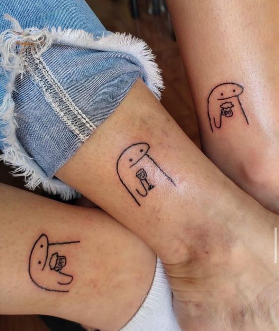 hình xăm biểu tượng nhỏ dễ thương Top 200 hình xăm cute dễ thương cho nam và nữ - Genztattoo