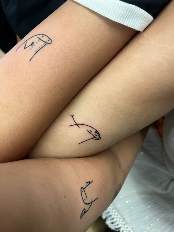 hình xăm biểu tượng nhỏ vui nhộn Top 200 hình xăm cute dễ thương cho nam và nữ - Genztattoo
