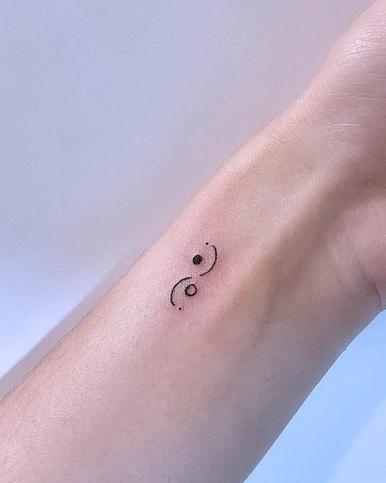 biểu tượng hình xăm mini cho khách hàng Top 200 hình xăm cute dễ thương cho nam và nữ - Genztattoo