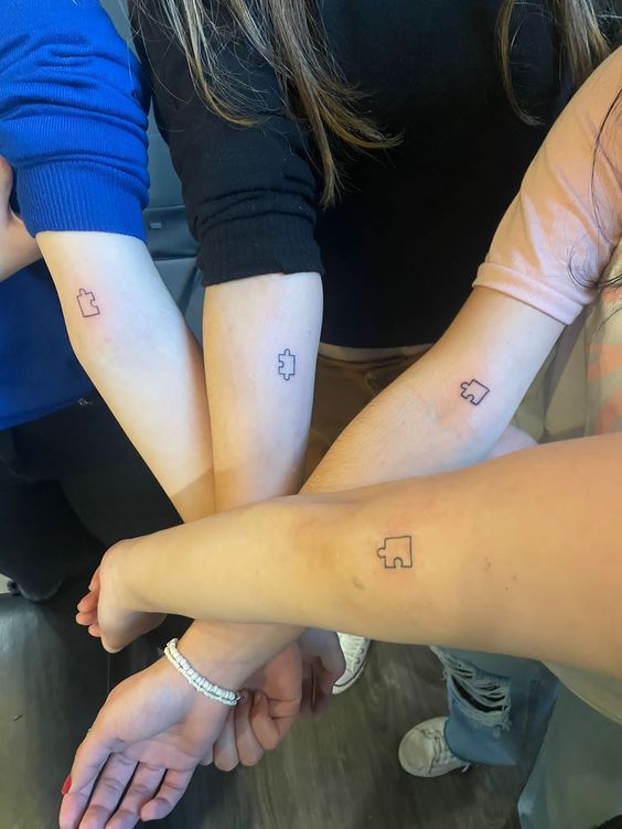 hình xăm mini câu đố ý nghĩa Top 200 hình xăm cute dễ thương cho nam và nữ - Genztattoo