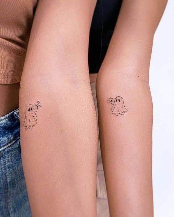 thiết kế hình xăm mini dễ thương cho bạn thân Top 200 hình xăm cute dễ thương cho nam và nữ - Genztattoo