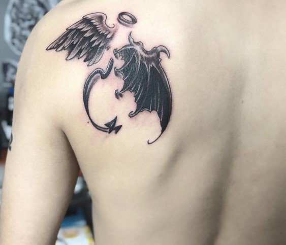 hình xăm cánh mini siêu ngầu Top 200 hình xăm cute dễ thương cho nam và nữ - Genztattoo