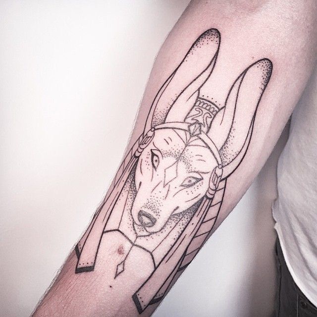 hình xăm anubis dễ thương hình xăm anubis dễ thương