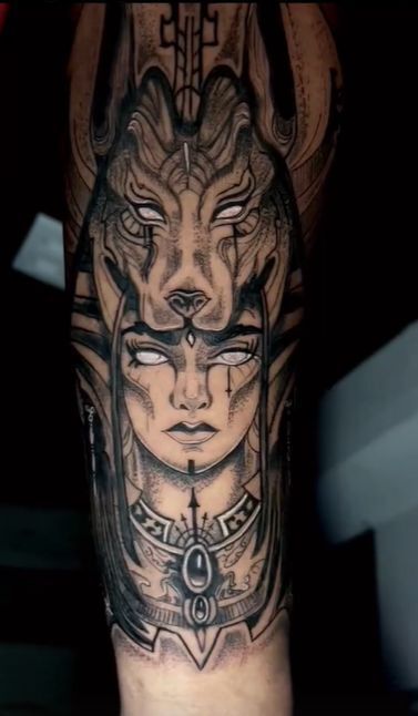 hình xăm anubis cực tâm linh hình xăm anubis cực tâm linh