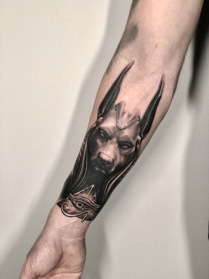 hình xăm anubis mạnh mẽ quyền uy hình xăm anubis mạnh mẽ quyền uy