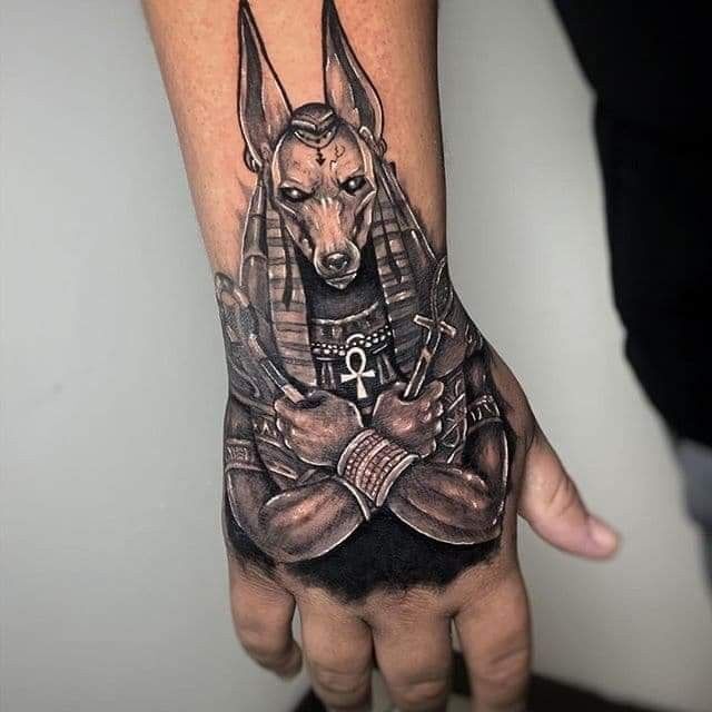 hình xăm anubis ở bàn tay cực chất hình xăm anubis ở bàn tay cực chất